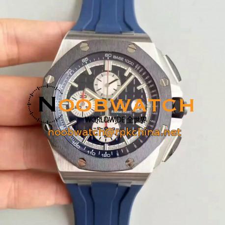 Replica Audemars Piguet Royal Oak Offshore 26401PO.OO.A018CR.01 JF V2 Stainless Steel Blue Dial Swiss 3126