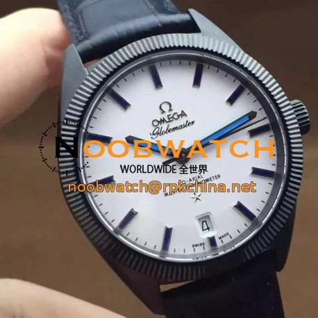 Replica Omega Constellation Globemaster 39MM PVD White Dial Swiss 8900