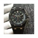 Replica Audemars Piguet Royal Oak Offshore 26400AU.OO.A002CA.01 JF V2 Forged Carbon Black Dial Swiss 3126