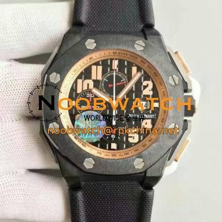 Replica Audemars Piguet Royal Oak Offshore Arnold Schwarzenegger The Legacy 263781O.OO.A001KE.01 Black Ceramic Black Dial Swiss 