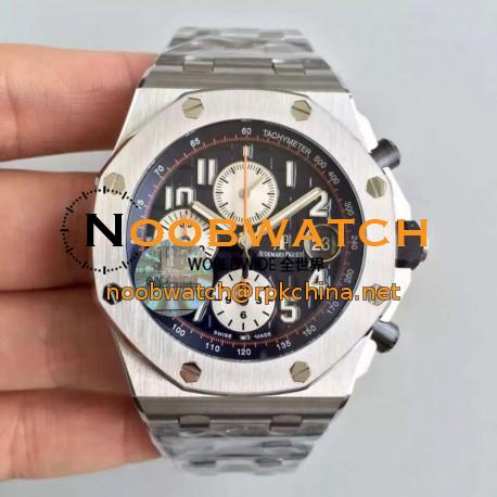 Replica Audemars Piguet Royal Oak Offshore Navy 26470ST.OO.A027CA.01 JF V2 Stainless Steel Blue Dial Swiss 3126