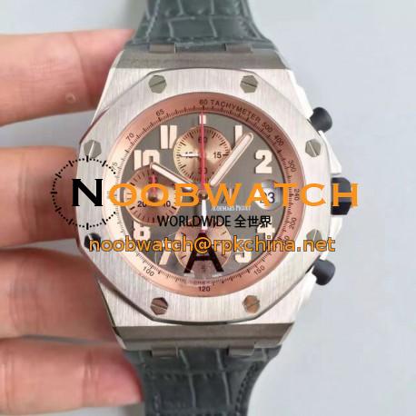 Replica Audemars Piguet Royal Oak Offshore Pride Of Indonesia 26179IR.OO.A005CR.01 JF V2 Titanium Anthracite Dial Swiss 7750