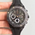 Replica Audemars Piguet Royal Oak Offshore Ginza 7 26205AU.OO.D002CR.01 JF V2 Forged Carbon Black Dial Swiss 3126