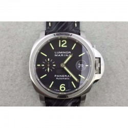 Replica Panerai Luminor Marina PAM048 Stainless Steel Black Dial Swiss 7750