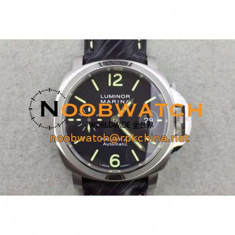 Replica Panerai Luminor Marina PAM048 Stainless Steel Black Dial Swiss 7750