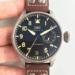 Replica IWC Big Pilot Heritage IW501004 ZF Titanium Black Dial Swiss 52110