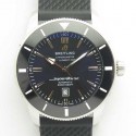 Replica Breitling Superocean Heritage II 46MM A1732024/B868-137S N Stainless Steel Black Dial Swiss 2824-2