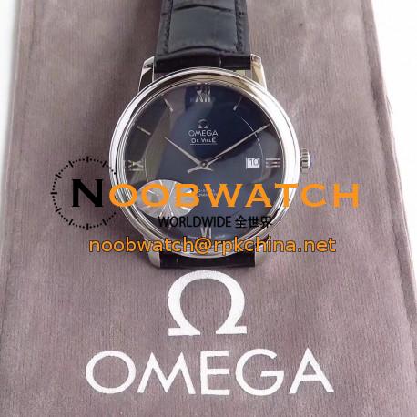 Replica Omega De Ville Prestige Co-Axial 39.5MM 424.13.40.20.03.001 MKS V4 Stainless Steel Blue Dial M9015