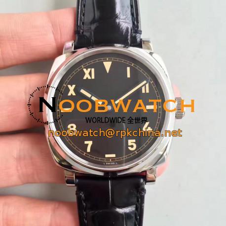 Replica Panerai Radiomir 1940 3 Days California PAM718 XF Stainless Steel Black Dial Swiss P1000