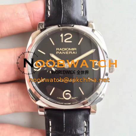 Replica Panerai Radiomir 1940 PAM572 SF Stainless Steel Black Dial Swiss P4000