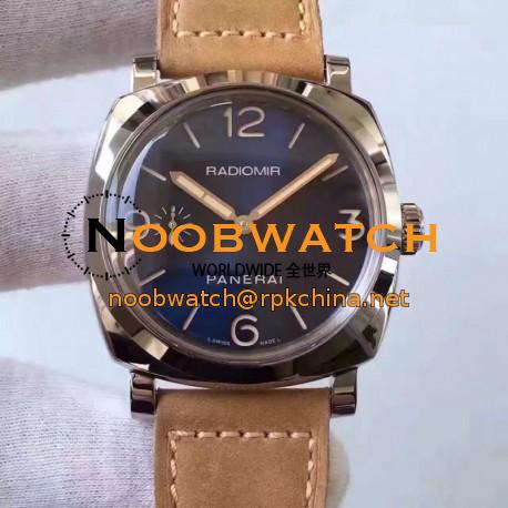 Replica Panerai Radiomir 1940 PAM690 SF Stainless Steel Blue Dial Swiss P3000