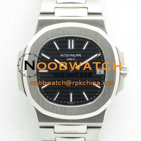 Replica Patek Philippe Nautilus 5711 JJ V2 Stainless Steel Black Dial Swiss 324SC