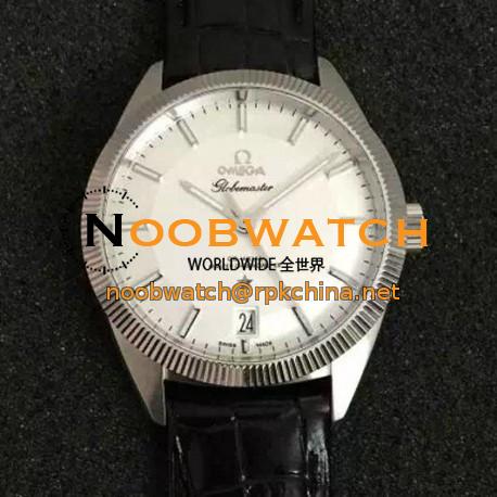 Replica Omega Constellation Globemaster 39MM Stainless Steel White Dial Swiss 8900