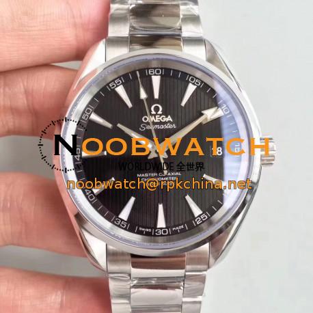 Replica Omega Seamaster Aqua Terra 150M Master Co-Axial 231.10.42.21.01.003 VS Stainless Steel Black Dial Swiss 8500