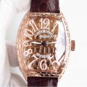 Replica Franck Muller Gold Croco 8880 SC GOLD CRO Rose Gold Rose Gold Dial M8215