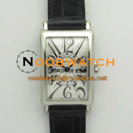 Replica Franck Muller Ladies Long Island 1952 952 QZ GF Stainless Steel Silver Dial Swiss Quartz