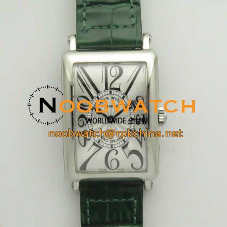 Replica Franck Muller Ladies Long Island 1952 952 QZ GF Stainless Steel Silver Dial Swiss Quartz