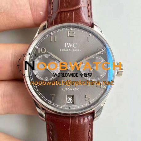 Replica IWC Portugieser IW500106 Power Reserve ZF V3 Stainless Steel Grey Dial Swiss IWC 52010