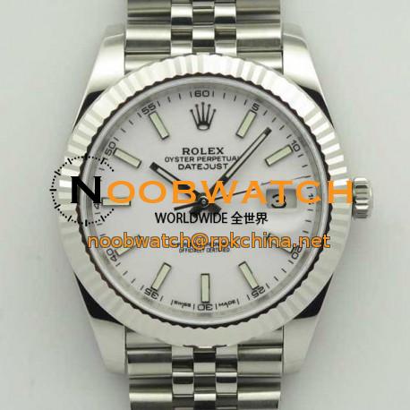 Replica Rolex Datejust II 126334 41MM N Stainless Steel White Dial Swiss 3235