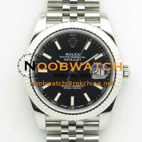 Replica Rolex Datejust II 126334 41MM N Stainless Steel Black Dial Swiss 3235