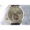 Replica IWC Portuguese Regulateur Tourbillon Stainless Steel Silver Dial Swiss Tourbillon