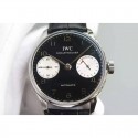 Replica IWC Portuguese IW5001 YL V3 Stainless Steel Black & White Dial Swiss 52010