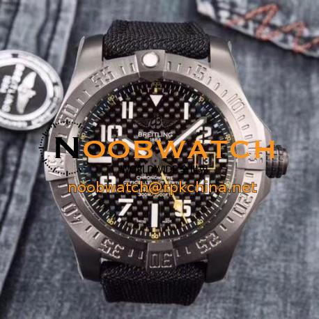 Replica Breitling Avenger Blackbird V17310 TW Titanium Black Dial Swiss 2824-2