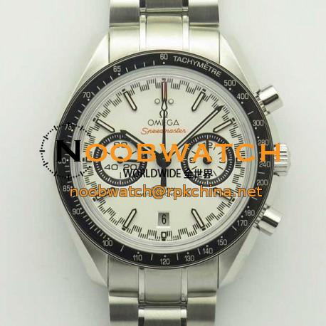 Replica Omega Speedmaster Racing Master Chronograph 44.25MM 329.30.44.51.04.001 OM Stainless Steel White Dial Swiss 9900