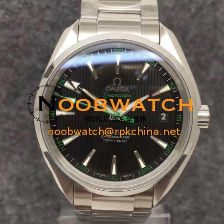 Replica Omega Seamaster Aqua Terra 150M Master Golf Edition 231.10.42.21.01.004 VS Stainless Steel Black Dial Swiss 8500