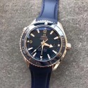 Replica Omega Seamaster Planet Ocean 600M 45.5MM 232.92.46.21.03.001 OM Stainless Steel Blue Dial Swiss 8500