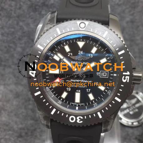 Replica Breitling Superocean II 44MM M1739313/BE92/227S/M20SS.1 GF PVD Black Dial Swiss 2824-2