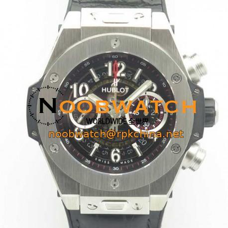 Replica Hublot Big Bang Unico Magic Sapphire 411.JX.1170.RX 3A Stainless Steel Skeleton Dial Swiss HUB1242