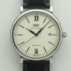 Replica IWC Portofino Automatic Edition 150 Years IW356519 Stainless Steel White Dial M9015