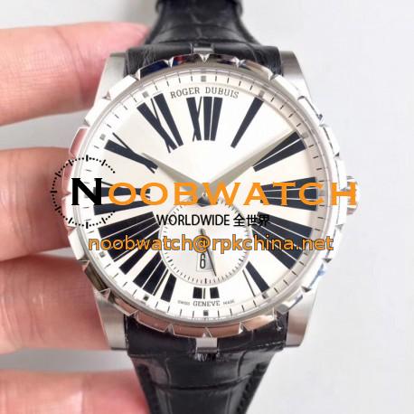 Replica Roger Dubuis Excalibur 42MM Automatic RDDBEX0536 RD Stainless Steel Silver Dial Swiss RD830