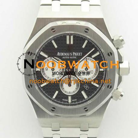 Replica Audemars Piguet Royal Oak Chronograph 26331 OM Stainless Steel Black Dial Swiss 7750