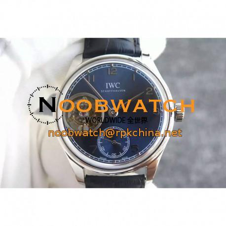 Replica IWC Portugieser Tourbillon IW5463 YL Stainless Steel Blue Dial Swiss 63783