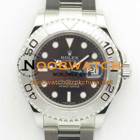 Replica Rolex Yacht-Master 40 116622 GM Stainless Steel 904L Black Dial Swiss 2836-2