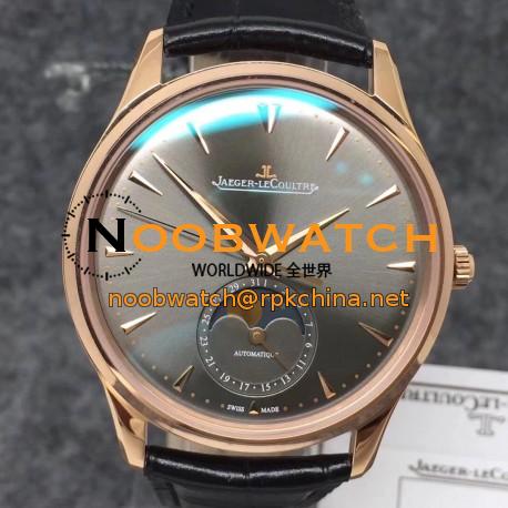 Replica Jaeger-LeCoultre Master Ultra Thin Moon 1362520 ZF Rose Gold Anthracite Dial Swiss JLC 925