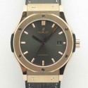 Replica Hublot Classic Fusion Racing Grey King Gold 42MM 511.OX.7081.LR F16 Rose Gold Grey Dial Swiss 2892