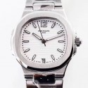 Replica Patek Philippe Nautilus Ladies 7118/1A-010 TW Stainless Steel White Dial Swiss 324SC