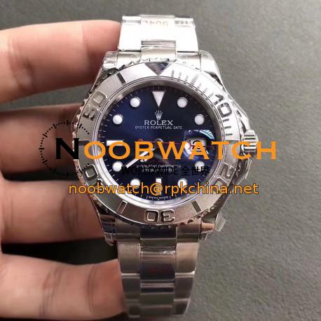 Replica Rolex Yacht-Master 40 116622 GM Stainless Steel 904L Blue Dial Swiss 3135