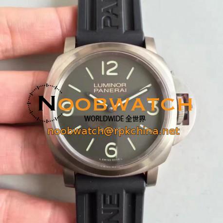 Replica Panerai Luminor 8 Days Titanio PAM564 ZF Titanium Brown Dial Swiss P5000