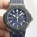 Replica Hublot Big Bang Ceramic Blue 301.CI.7170.LR HBB V6  Ceramic Blue Dial Swiss HUB4100