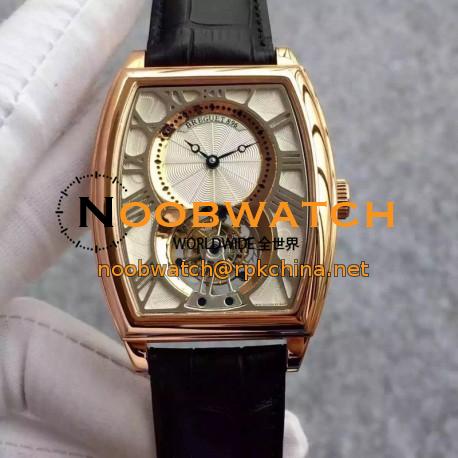 Replica Breguet Heritage 5497 Tourbillon 5497BR/12/9V6 N Rose Gold Silver Dial Swiss Tourbillon