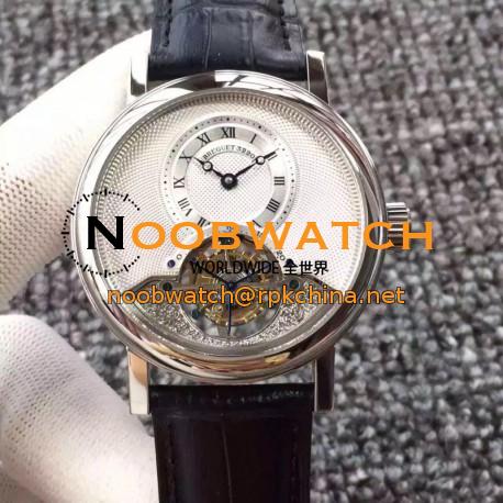 Replica Breguet Classique Complication 3357BR/12/986 N Stainless Steel Silver Dial Swiss Tourbillon