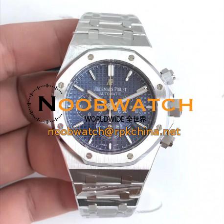 Replica Audemars Piguet Royal Oak Chronograph 26320 OM Stainless Steel Blue Dial Swiss 7750