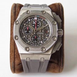 Replica Audemars Piguet Royal Oak Offshore Michael Schumacher 26568IM.OO.A004CA.01 JF V8 Titanium Anthracite Dial Swiss 3126