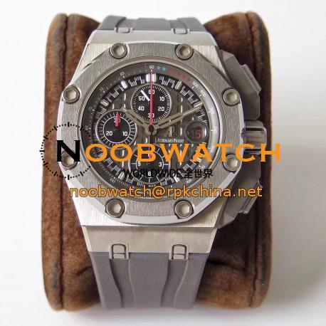 Replica Audemars Piguet Royal Oak Offshore Michael Schumacher 26568IM.OO.A004CA.01 JF V8 Titanium Anthracite Dial Swiss 3126