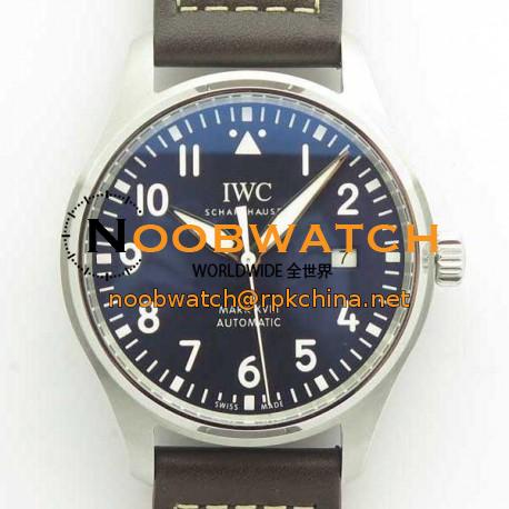 Replica IWC Pilot Mark XVIII Le Petit Prince IW327010 MKS V2 Stainless Steel Blue Dial M9015