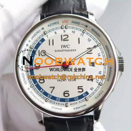 Replica IWC Portuguese Yacht Club Stainless Steel White Dial Swiss 89000